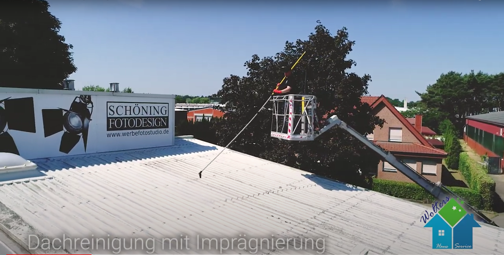 Dach-Komplettreinigung in Gildehaus